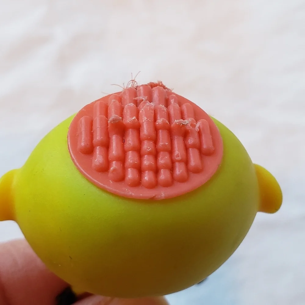 Kozmic Kiddles 1968 Mattel Martian Doll Yellow Fellow alien figurine